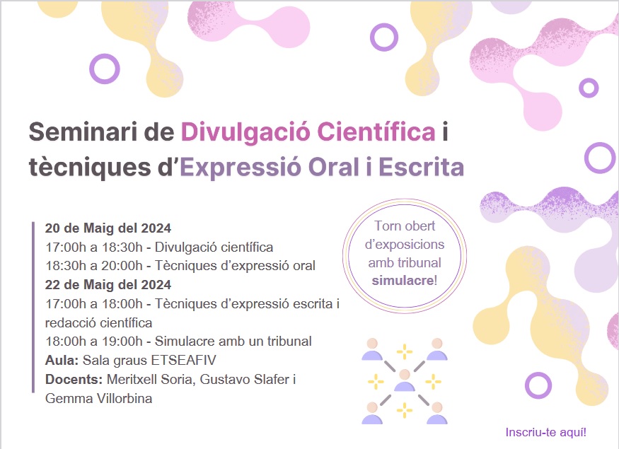 Seminari Divulgació Expressió